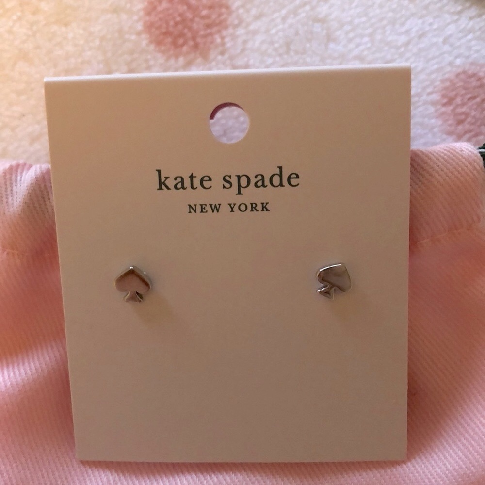 NWT Kate Spade Silver Studs ♠️